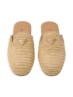 Woven Fabric Mules