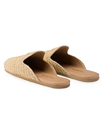 Woven Fabric Mules