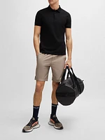 Interlock-Cotton Slim-Fit Polo T-Shirt