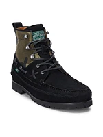 Ranger Camouflage Suede Boots