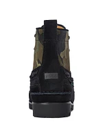 Ranger Camouflage Suede Boots