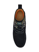 Ranger Camouflage Suede Boots