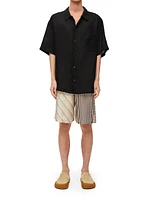 LOEWE x Paula's Ibiza Linen-Blend Camp Shirt