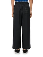 LOEWE x Paula's Ibiza Cropped Cotton-Blend Pants