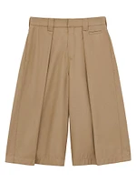 LOEWE x Paula's Ibiza Pleated Cotton Shorts