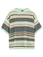 LOEWE x Paula's Ibiza Striped Linen & Cotton-Blend T-Shirt