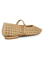 Gracie Braided Mary Jane Ballet Flats