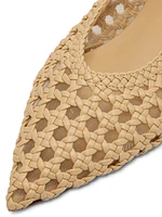 Gracie Braided Mary Jane Ballet Flats