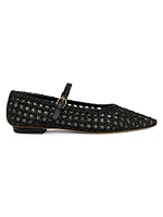 Gracie Braided Mary Jane Ballet Flats