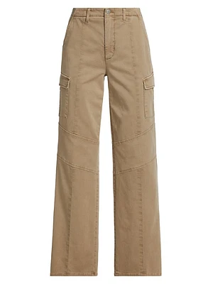 Brooklyn Straight-Leg Utility Pants