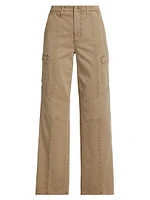 Brooklyn Straight-Leg Utility Pants