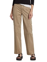 Brooklyn Straight-Leg Utility Pants