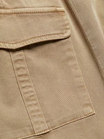 Brooklyn Straight-Leg Utility Pants