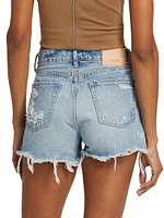 Ridgmere Distressed Denim Shorts