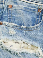 Ridgmere Distressed Denim Shorts