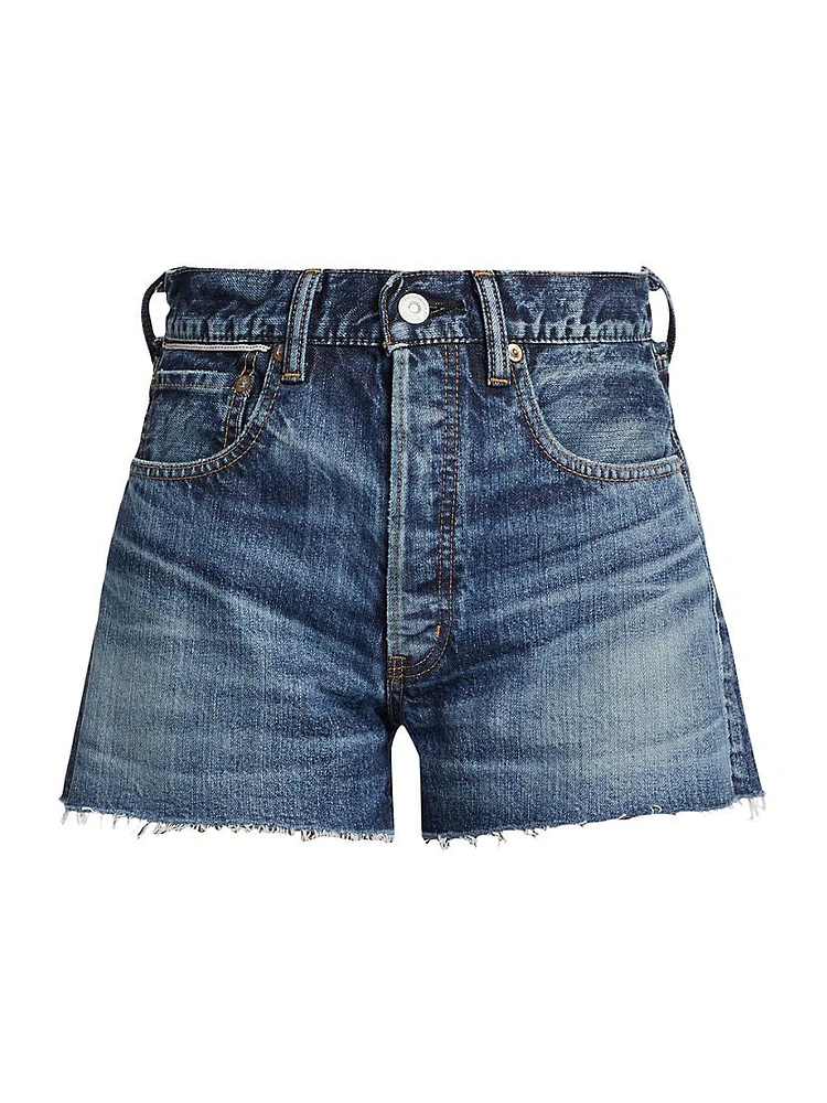 Ford Denim High-Rise Cutoff Shorts