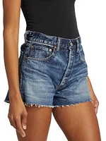 Ford Denim High-Rise Cutoff Shorts