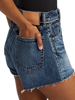 Ford Denim High-Rise Cutoff Shorts