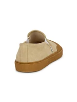 LOEWE x Paula's Ibiza Terra Vulca Suede Slip-On Sneakers