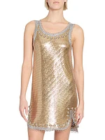 Chain-Mail Minidress