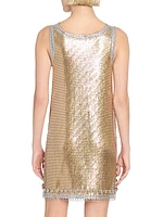 Chain-Mail Minidress