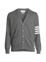 Milano 4-Bar Cotton Cardigan