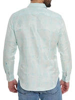 The Timeless Jacquard Cotton-Blend Shirt