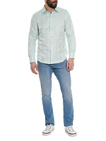 The Timeless Jacquard Cotton-Blend Shirt