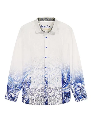 The Dorce Printed Button-Up Shirt