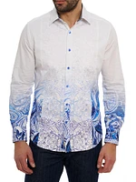 The Dorce Printed Button-Up Shirt