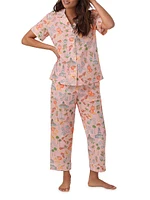 Charming Charleston Crop Short-Sleeve Pajamas