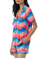 Wavy Short Pajamas