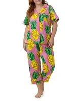 Pineapple Short-Sleeve Pajamas