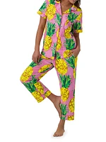 Pineapple Short-Sleeve Pajamas