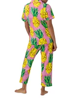 Pineapple Short-Sleeve Pajamas