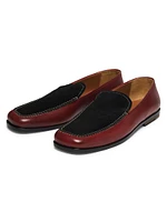 Timbuktu Two-Tone Leather Loafers