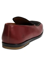 Timbuktu Two-Tone Leather Loafers