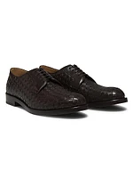 Woven Leather Derbys