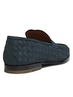 Sikasso Woven Suede Loafers