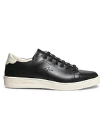 Bamako Logo Leather Low-Top Sneakers