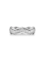 Zig Zag Stax™ Ring Sterling Silver