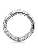 Zig Zag Stax™ Ring Sterling Silver