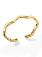 Zig Zag Stax™ Cuff Bracelet in 18K Yellow Gold, 5mm