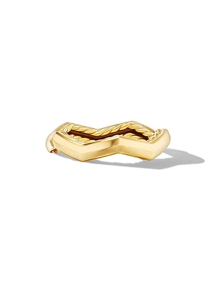 Zig Zag Stax™ Ring 18K Yellow Gold, 3MM