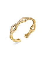 Zig Zag Stax™ Cuff Bracelet 18K Yellow Gold