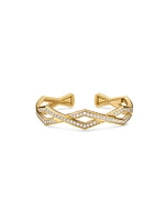 Zig Zag Stax™ Cuff Bracelet 18K Yellow Gold