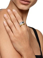 Zig Zag Stax™ Three Row Ring Sterling Silver