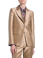 Metallic Suit Jacket