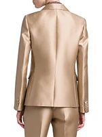 Metallic Suit Jacket