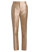 Metallic Tailored Trousers